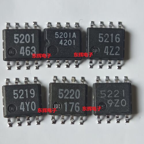 M5219FP 5201A 5216 5220 5221 AFP 进口拆机IC芯片SOP-8 可直拍