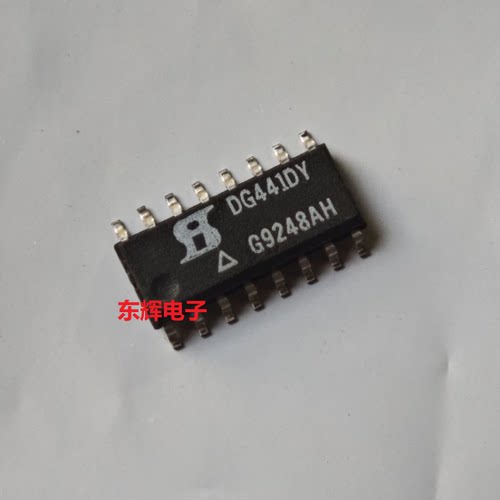 贴片IC DG441DY DYZ 四通道模拟开关芯片 SOP-16 可直拍 进口拆机