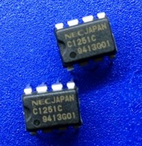 直插 C1251C UPC1251C 进口双运放IC芯片 DIP-8封装 可直拍