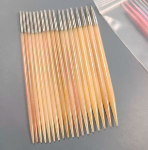 马骨圆针毛衣针可拆环形针定制马骨毛衣针方针棒针透料