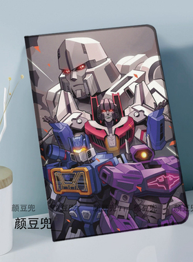 变形金刚Soundwave声波 威震天 动漫周边ipad10.2适用于mini6小米7pro保护套Air5 10.9第十代matepad华为11.5