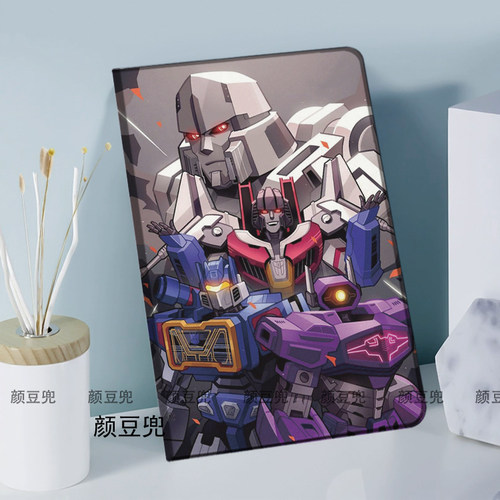 变形金刚Soundwave声波 威震天 动漫周边ipad10.2适用于mini6小米7pro保护套Air5 10.9第十代matepad华为11.5