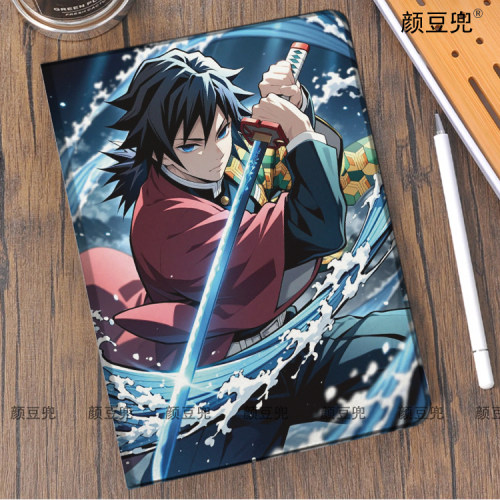 鬼灭之刃 富冈义勇周边matepad pro12.2华为11.5S适用ipadA16 789 10.2第十代mini7小米8pro保护套10.9air6/7