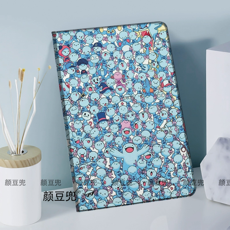 air6/7 11寸第十代10.9保护套matepadpro Air3笔槽mini7小米7pro适用于ipadA16 789 10.2土王沼王宝可梦周边