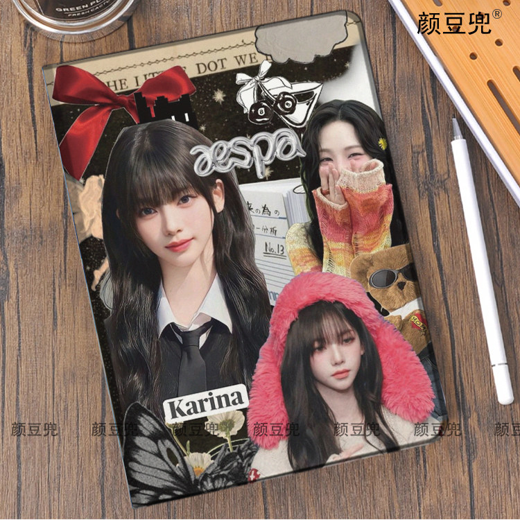 aespa柳智敏Karina小米7pro保护套ipadA16 10.2适用10.9air6/7第十代matepad pro13.2华为11.5动漫周边mini7