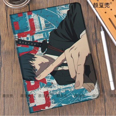 电锯人Chainsaw Man早秋川保护套ipadA16 10.2适用10.9air6/7第十代matepad华为11.5S动漫周边mini7小米7pro