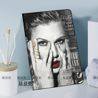 泰勒斯威夫特Taylor Swift周边air67第十代10.9保护套matepadpro Air3笔槽mini7小米7pro适用于ipadA16 10.2