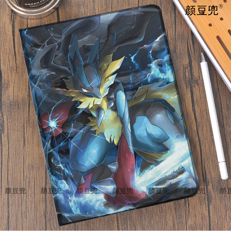 宝可梦 路卡利欧 小米6/7pro保护套Air45 10.9第十代matepad pro11华为11.5S游戏周边ipad 10.2适用于mini67