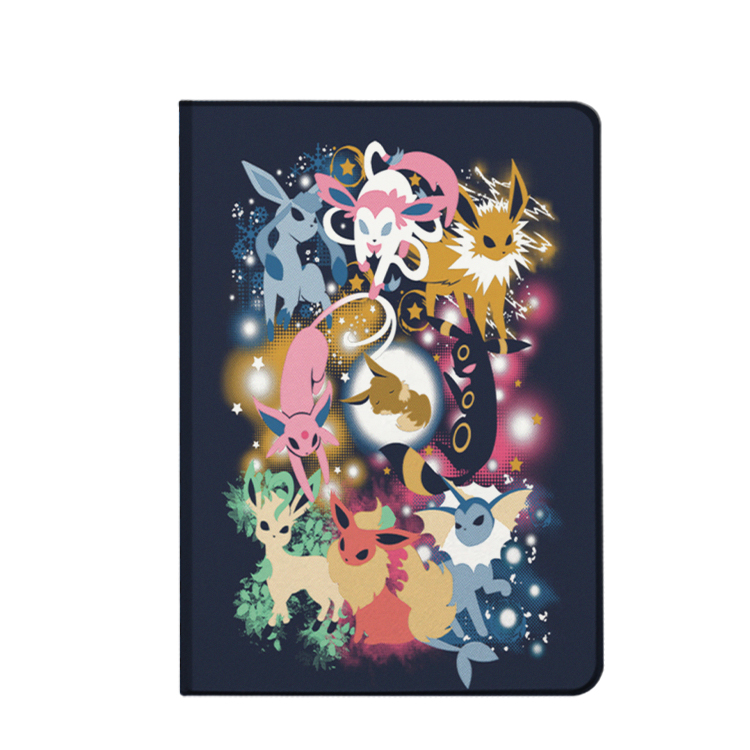 伊布家族ipad9.7适用10.5air34保护套pro11精灵宝可梦mini5华为M6