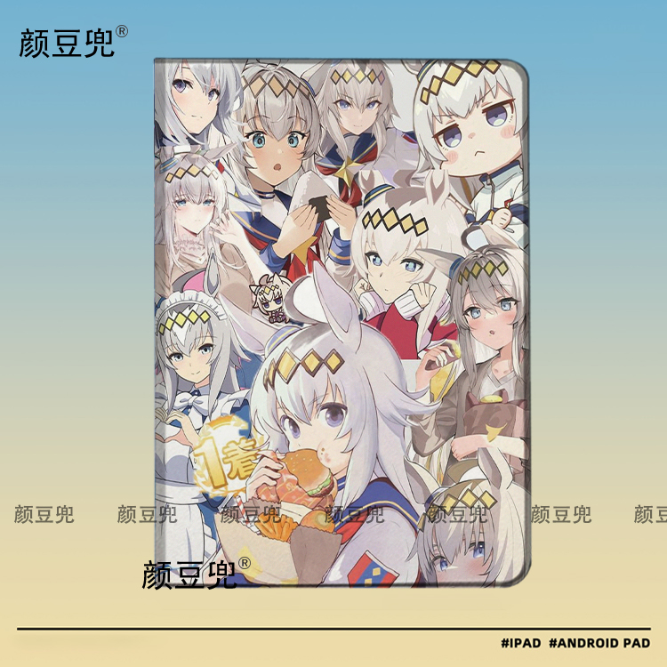 小栗帽 赛马娘matepadpro11华为11.5S动漫周边mini6/7小米7pro保护套ipadA16 789 10.2适用10.9air6/7第十代
