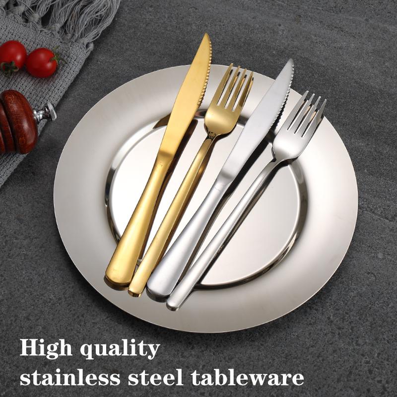 網紅高檔牛排三件套裝刀叉勺子