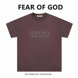 GOD FEAR T恤男 美式 潮牌宽松纯棉短袖 FOG复线ESSENTIALS第八季