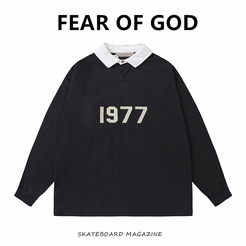 FOG复线ESSENTIALS植绒1977长T恤