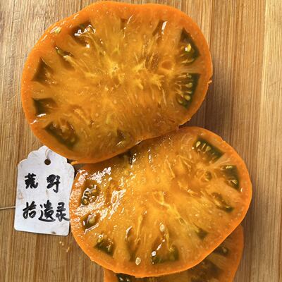 500克以上3粒大果番茄巨岩