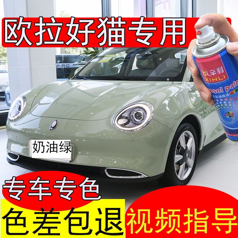 欧拉好猫奶油绿专用手摇漆