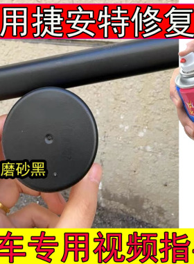 适用捷安特Prope Advanced原碳补漆笔剐蹭划痕山地车磨砂黑修复漆