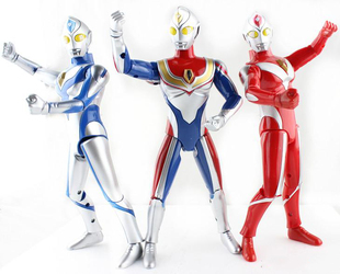 迪迦 戴拿奥特人偶act人偶模型13关节可动声光儿童玩具闪亮复合形