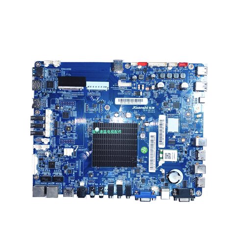 炫视DZ-B-81P-V4.2主板教育一体机广告机会议智能教学机 4K 2分屏
