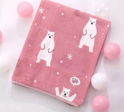 办公盖腿柔软法兰绒毛毯夏天毯子