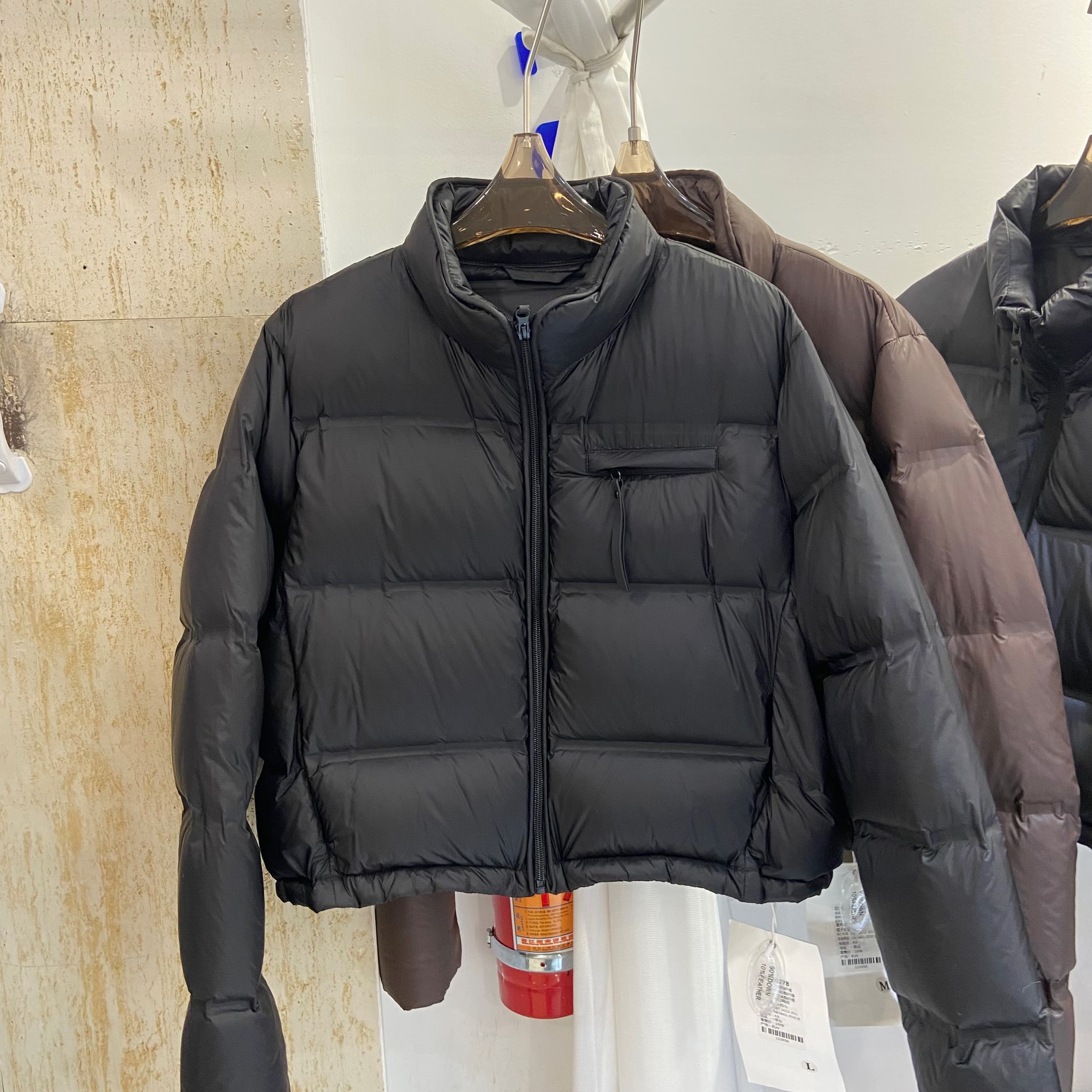 90绒泡芙宽排骨白鸭绒羽绒服女潮