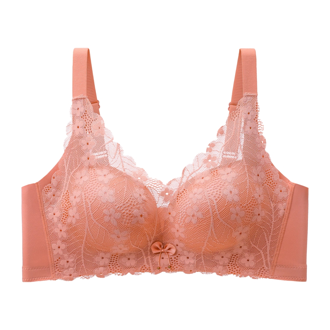 小胸聚拢上托深V加厚无侧骨