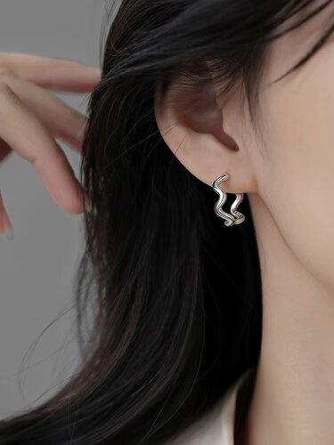 其他时尚925银女新颖耳环