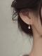 925纯银珍珠耳钉新款 女小众高级感耳环轻奢耳饰 2024爆款
