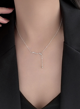 其他925银纯银十字链女新颖