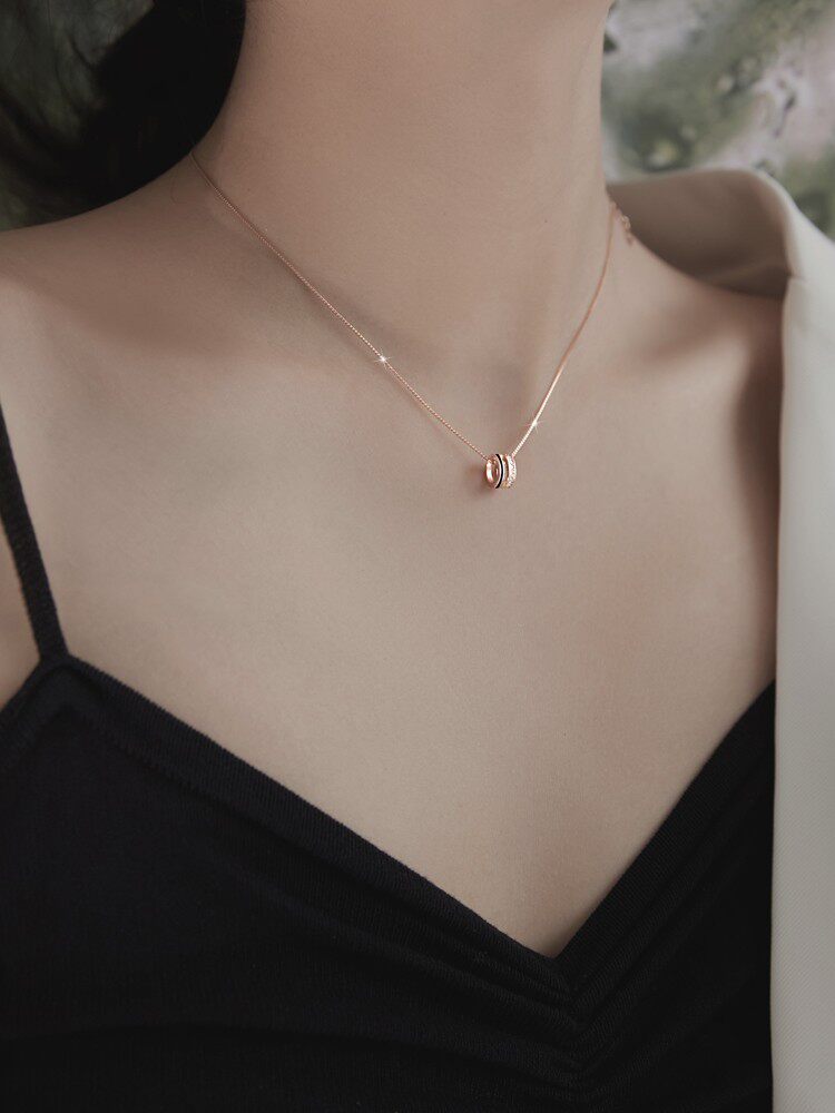 其他925纯银925纯银珠项链女小众