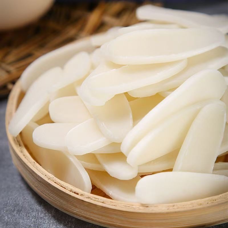 福建特产白粿干软糯爽口手工制作米粿切片年糕片美食白果