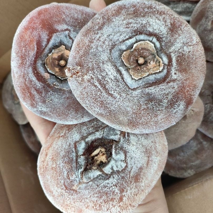 福建特产老柿饼霜降柿饼柿子饼自制小吃柿饼2斤包邮