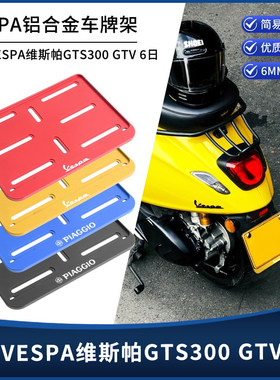 VESPAGTS300GTV6日牌照架