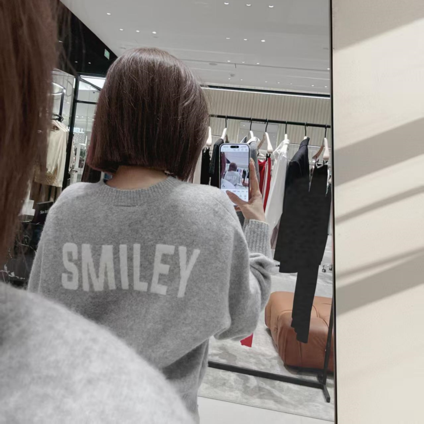 商场同款正品MO家2025冬季新品百搭圆领套头针织衫毛衣MBE4SWT023