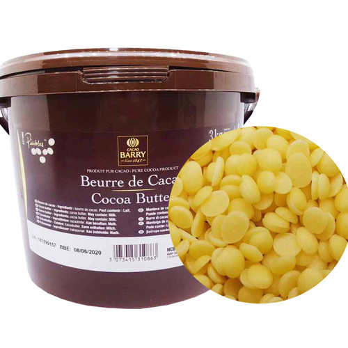 法国可可百利纯可可脂100g