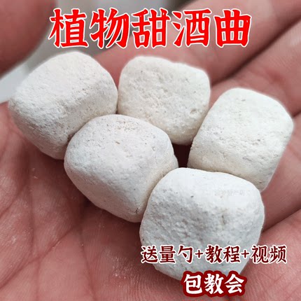 四川甜酒曲做糯米酒醪糟酒酿月子酒家用曲子酵母老式传统酒饼酒药