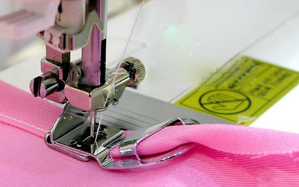 胜家电动家用缝纫机16mm 5/8英寸16毫米包边大宽卷边压脚窗帘拼布