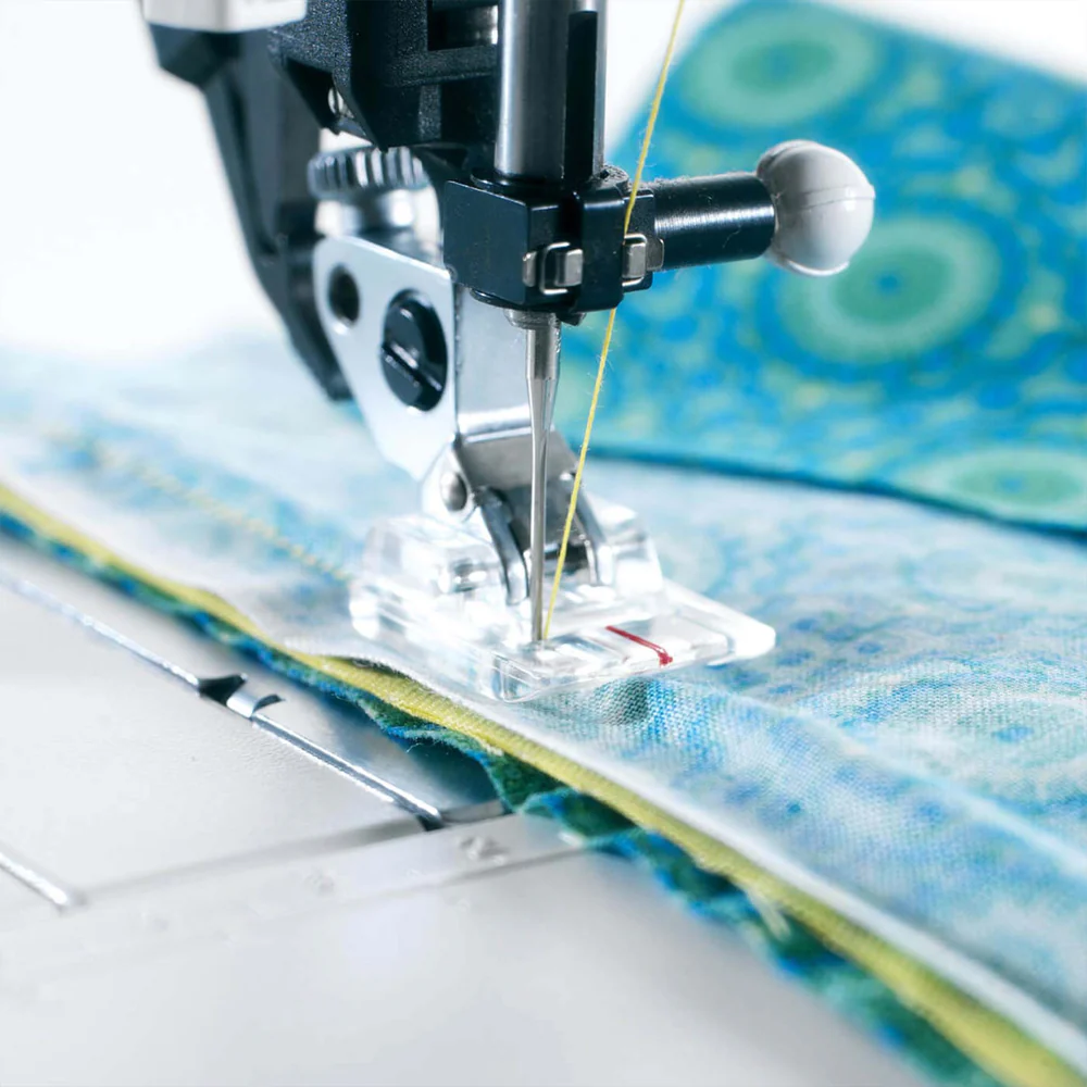 PFAFF德国百福多功能电动缝纫机家用滚边滚边条镶绳塑料粗绳压脚