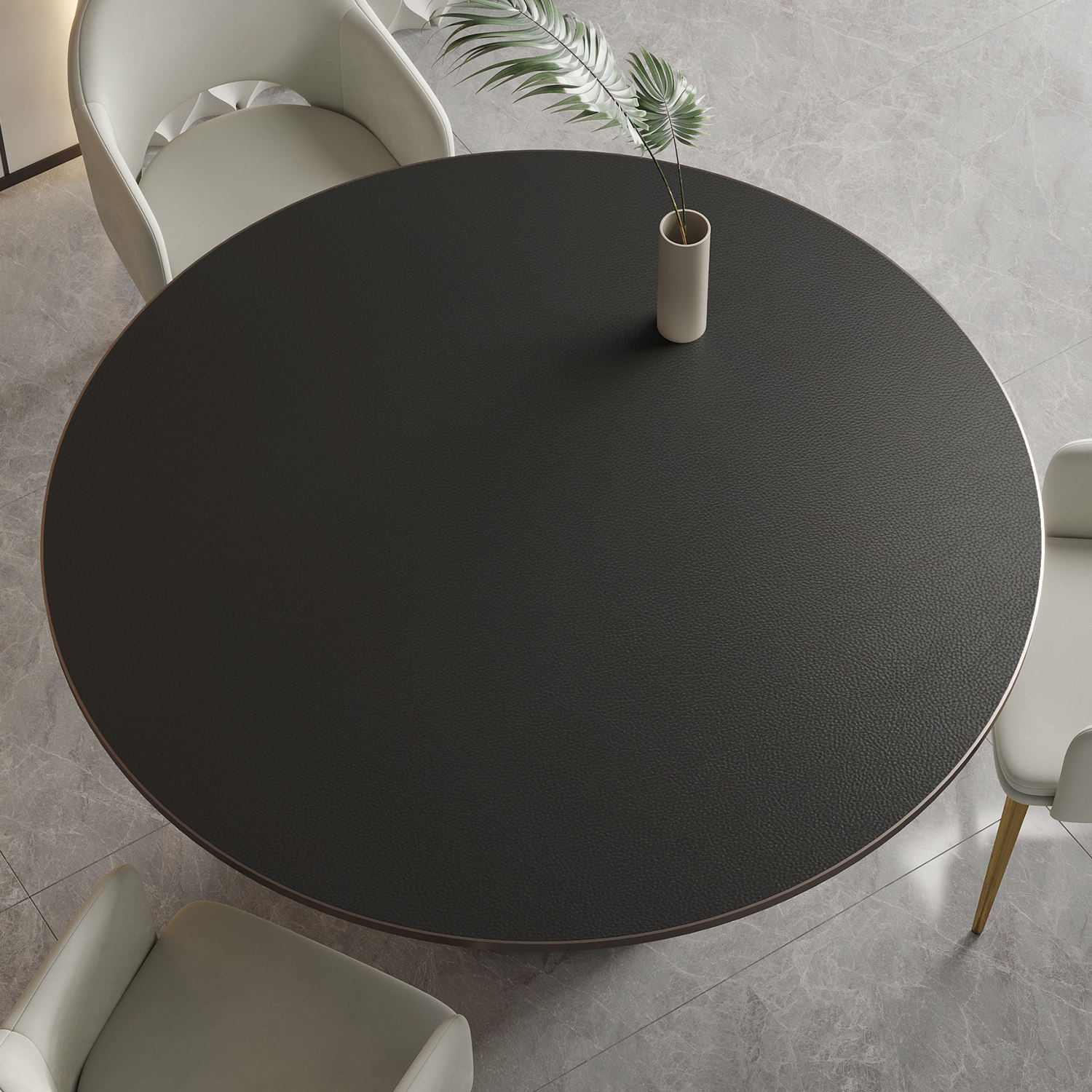 纯色双面圆桌桌布免洗防油防水防烫pvc餐桌皮革茶几垫家用圆桌垫,居家布艺,桌布,淘宝优惠券,粉丝福利购,淘宝优惠卷