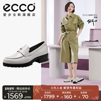 [Pre -Sale] Ecco Ai Bo Shao Leaf Four Shoes wear British Wind Ciete Single Single Syste Modern 490013
