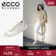 德训鞋 ECCO爱步女鞋 零点220253 板鞋 阿甘鞋 小白鞋 百搭真皮休闲鞋