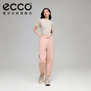 ECCO x NRL联名 26新款春夏简约休闲宽松运动卫裤女士EN253P018