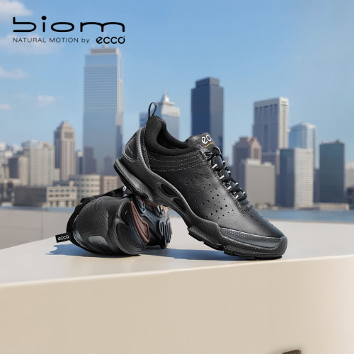 ECCO爱步女透气运动跑步鞋老爹鞋