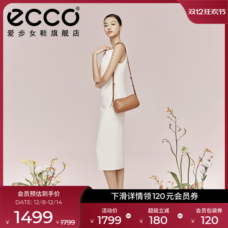 ECCO爱步包包女 2025新款单肩斜挎旅行收纳摄影包 相机包9108214