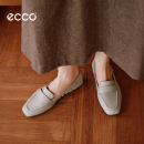 ECCO爱步单鞋女 26秋季新款平底鞋通勤英伦真皮乐福鞋 舞悦234393