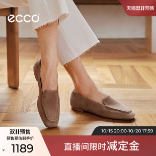 【预售】ECCO爱步女鞋 26秋季新款复古平底通勤乐福鞋 舞悦234383