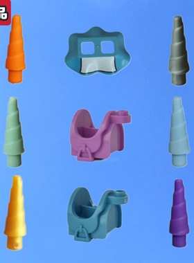 乐购搭建拼插积木75181马鞍34078螺旋钻型独角兽24782/26441裙子