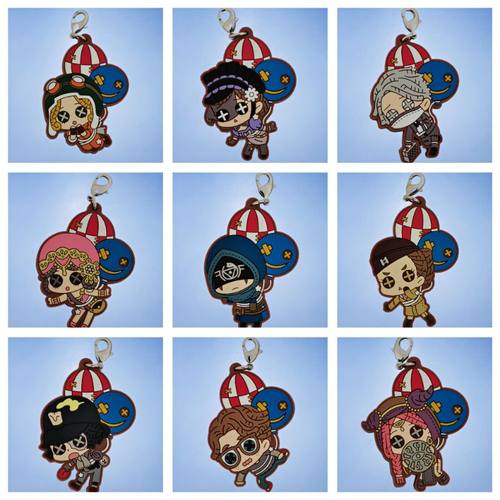 FY现货日本BANDAI万代散货第五人格一番赏 书包锁匙橡胶动漫挂件