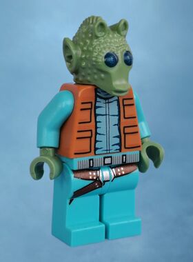 乐购搭建积木75052星球大战 人仔 sw553 赏金猎人 格里多75052