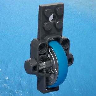 乐购建构积木绝版气功传奇神兽拼装玩具回旋车飞轮组 Ø485 11767