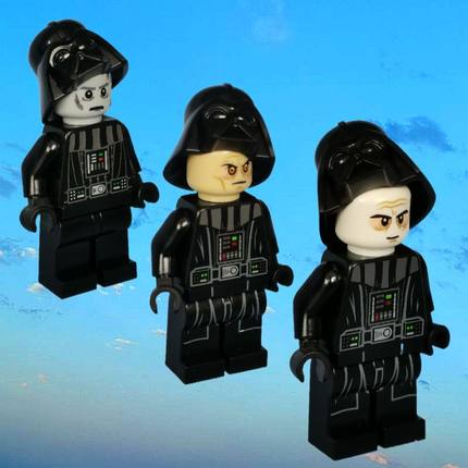 乐购建构 星球大战 人仔sw636达斯维达75159 10212  308006 10188